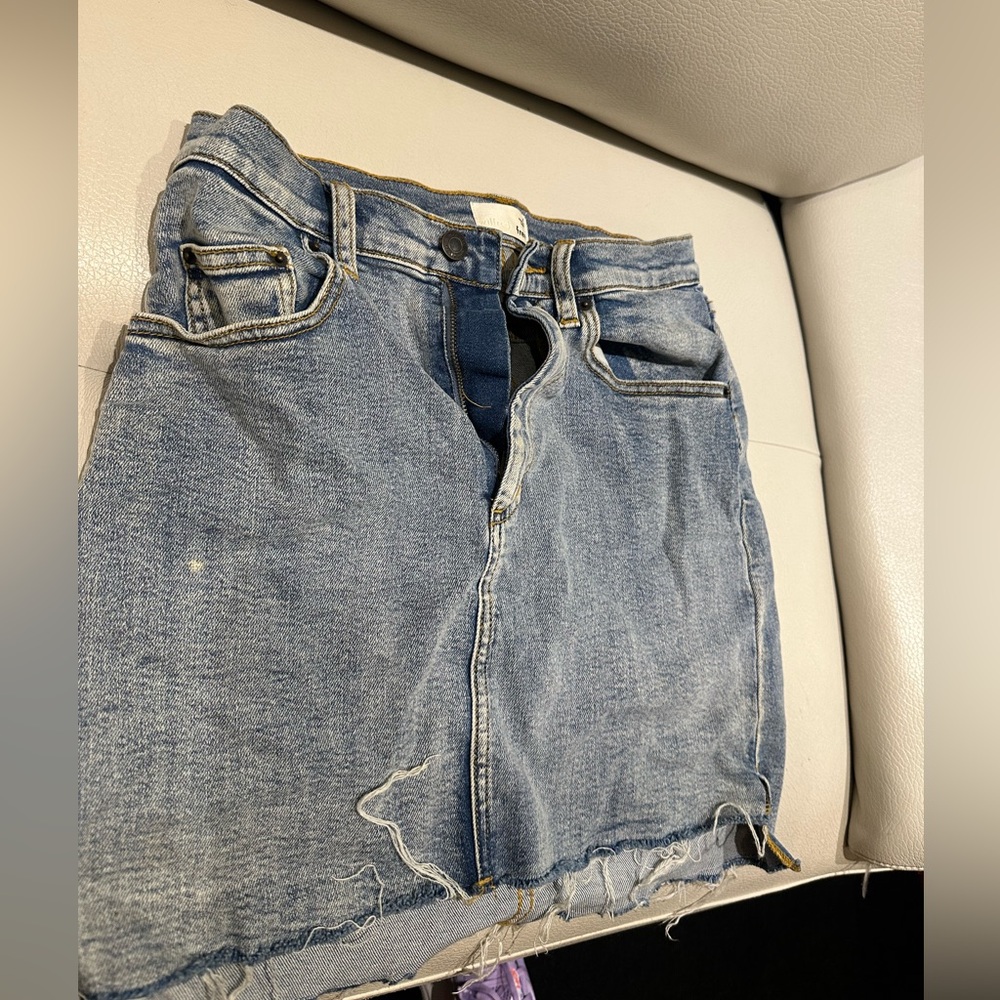 Aritzia Wilfred Denim Skirt